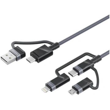 Promate PentaPower Universal Cable 6-in-1 USB-C(A)