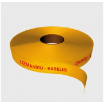 Brīdinājuma lenta EVOCAB "Uzmanību kabelis" 40mm d