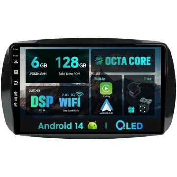 Android 14-6G+128G - IPS auto radio, piemērots Mer