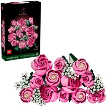 LEGO Rozā rožu pušķis 10374 Botanicals