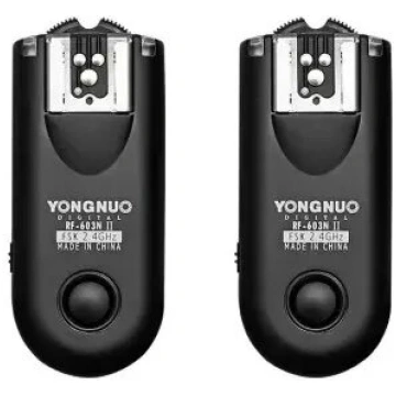 Kameru zibspuldzes izsistējs Yongnuo RF-603II N3 A