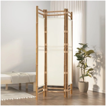 Istabas aizslietnis, 3 paneļi, 120 cm, bambuss un 
