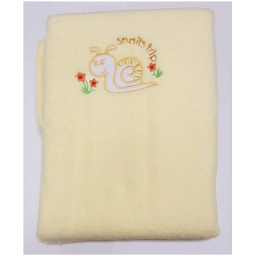 ANKRAS SNAIL pleds 80x90cm dzeltens 49422