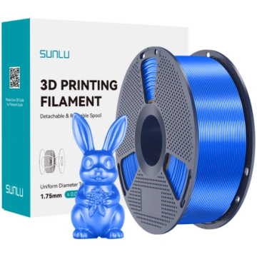 Sunlu PLA+ Silk Filament (blue) PLA+ SILK BLU