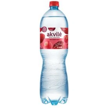 Dzeramais ūdens AKVILE ar sarkano ogu aromātu, vie