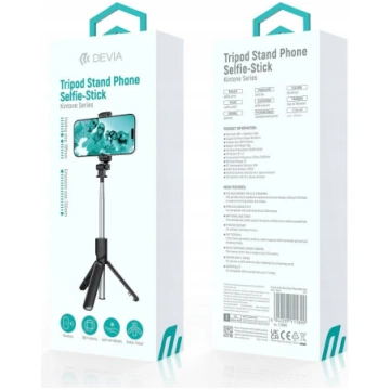 Devia selfie stick tripod ES083, black