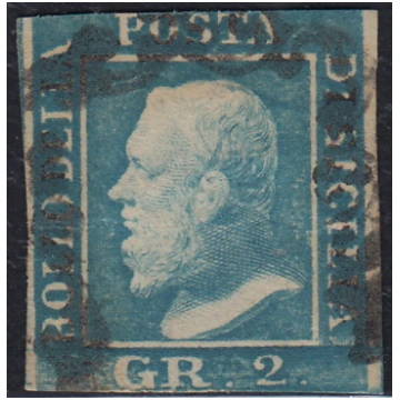 SIC171 - 1859 - Effigie di Ferdinando II di Borbon