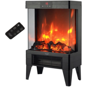 Adler AD 7755 Elektriskais kamīns ar pulti 2000W