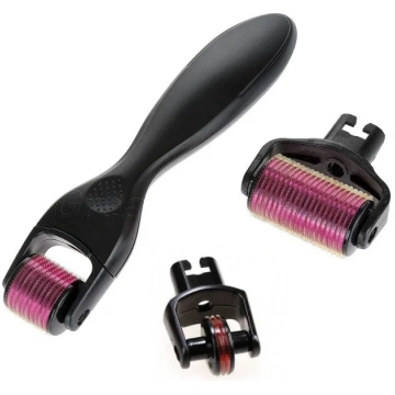 Masāžas mezorolleris 3in1 derma roller 180,600,120