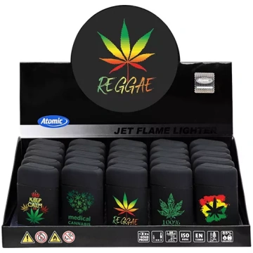 Šķiltavas Cannabis Jetflame zila liesma - Ūdenspīp