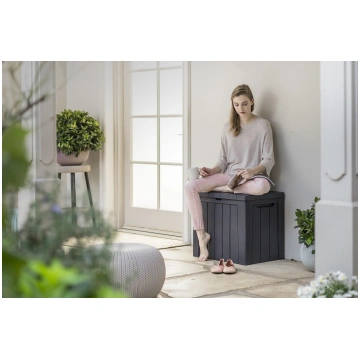 Keter Uzglabasanas kaste Urban Storage Box 113 L p