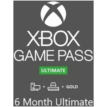 Xbox Game Pass Ultimate 6 mēnesis - Eiropas atslēg