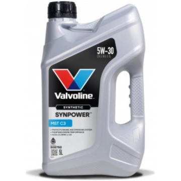 Motoreļļa Synpower MST C3 5W30 5L, Valvoline 90879