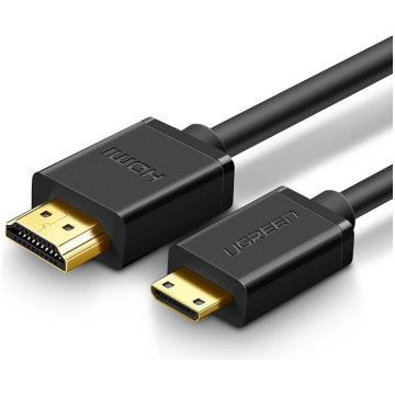 Kabelis HDMI-miniHDMI 1.5m (HDMI 2.0 4K@60Hz) meln