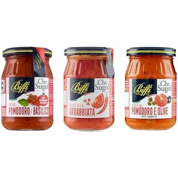 Biffi – Sarkanās pastas mērces – Tomātu un bazilik