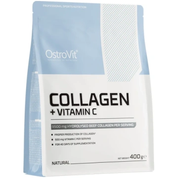 OSTROVIT Dabīgais kolagēns + C vitamīns (400 g)