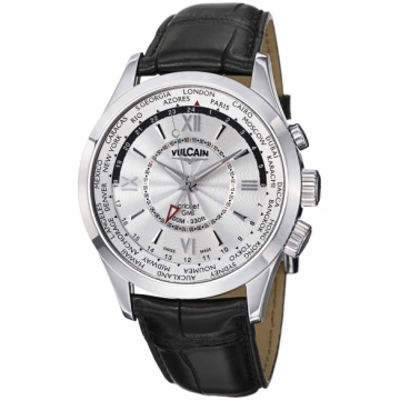 Vulcain Aviator Men"s Watch 100108.141LFBK