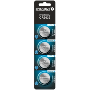 Litija baterija mini everActive CR3032 - blisterie