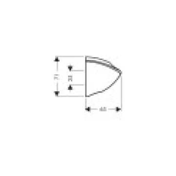 Hansgrohe Turētājs punktu Porter C hroms (27521000