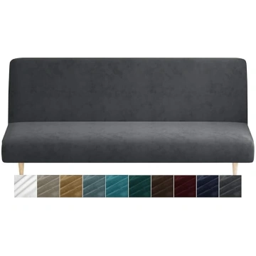 XINEAGE Velvet Futon Cover Highly Elastic Cover fo