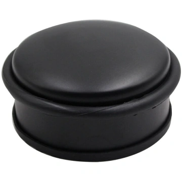 Durvju atdure Kuchinox, 45 mm, Ø 100 mm, Black