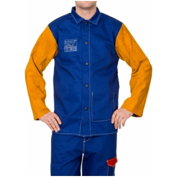 Weldas Jaka ar ādas piedurknēm Yellowjacket® XXXL 