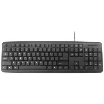 Gembird KB-U-103-RU Standard Wired Keyboard layout