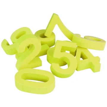AQQUATIX ABC Fun Alphabet Yellow peldošie burti