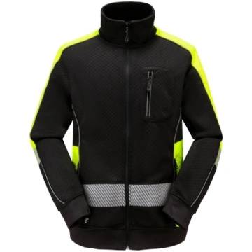 Warm zip through Fleece Sweater Pesso FL06_B, meln