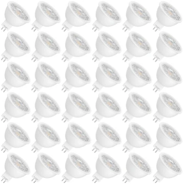 Mlambert MR16 LED spuldze, atbilst 50 W halogēnspu