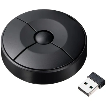 Sanwa Direct UFO Mouse Bluetooth Mouse USB-A Recei