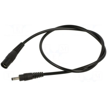 Cable | 1x0.5mm2 | DC 3,5/1,3 plug,DC 5,5/2,1 sock