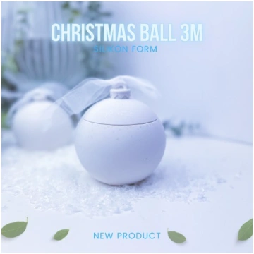 SILIKONA LIEŠANAS FORMA | CHRISTMAS BALL 3M