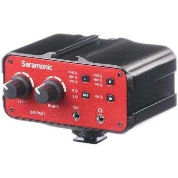 Saramonic SR-PAX1 Two-Ch Audio Mixer / Preamp / Mi
