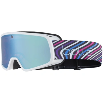 Bolle goggles NEVADA JR White Matte Azure Cat 2