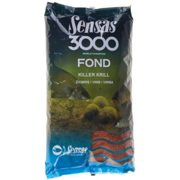 Zivju barība Sensas 3000 Fond Killer Krill, 1 kg