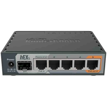 Maršrutētājs Mikrotik Hex S Rb760igs