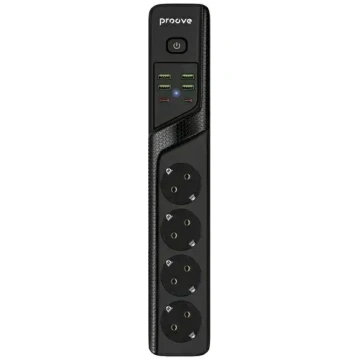 Proove pagarinātājs 2m 3000W P-04 (4xAC + 4xUSB + 