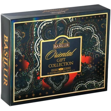 Melnā un zaļā tēja BASILUR ORIENTAL COLLECTION Ass