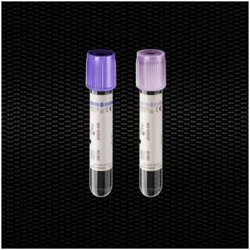 VACUTEST 13x75 mm EDTA K2 asp. 4 ml caurspīdīgi vi