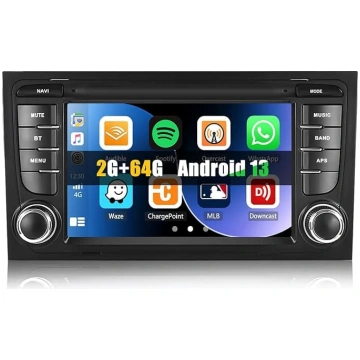 Sixwin [2+64G] Android 13 auto radio priekš Audi A