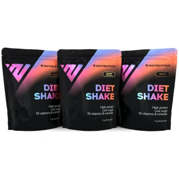 Diet Shake komplekts (3 x 1 kg) VNutrition