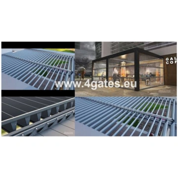 Pergola Plus BRISA SOLAR bez kolonnām - Platums: 4