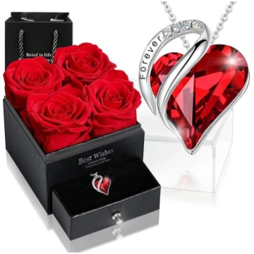sopalmy Eternal Rose Box ar sirds kaklarotu, Upgra