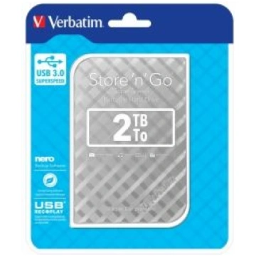 Verbatim Verbatim Store n Go 2TB Silver