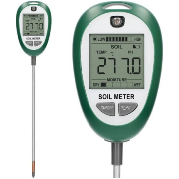 4in1 Elektroniskais augsnes testeris - pH, mitruma