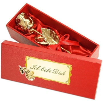 Dāvanas ar vārdiem Gifts with names, zelts, 16 cm 