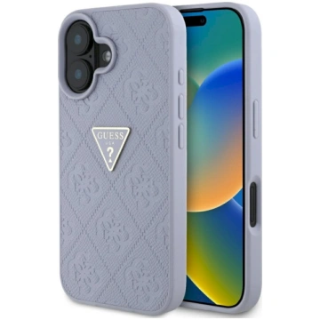Guess Hot Stamp 4G Pattern Triangle Metal Logo Cas
