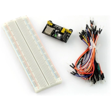 Set of breadboard 830 + cables + power module Open