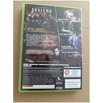 Lietots - Xbox 360 Clive Barker"s Jericho Promotio